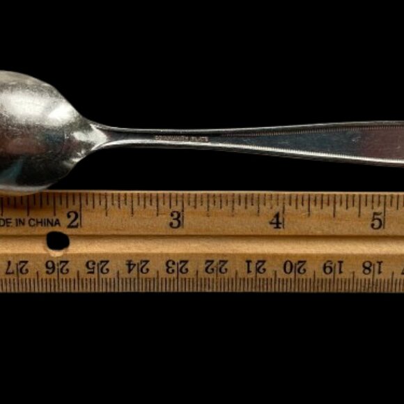 10 Vintage Oneida Grosvenor Community Silverplate Teaspoons 1921 Pattern - Picture 3 of 5